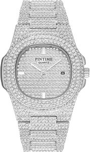 Full Diamond Unisex Luxury Watch by FANMIS Store